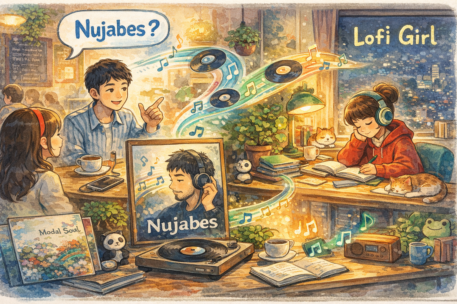 Nujabes あるいは Lofi Girl